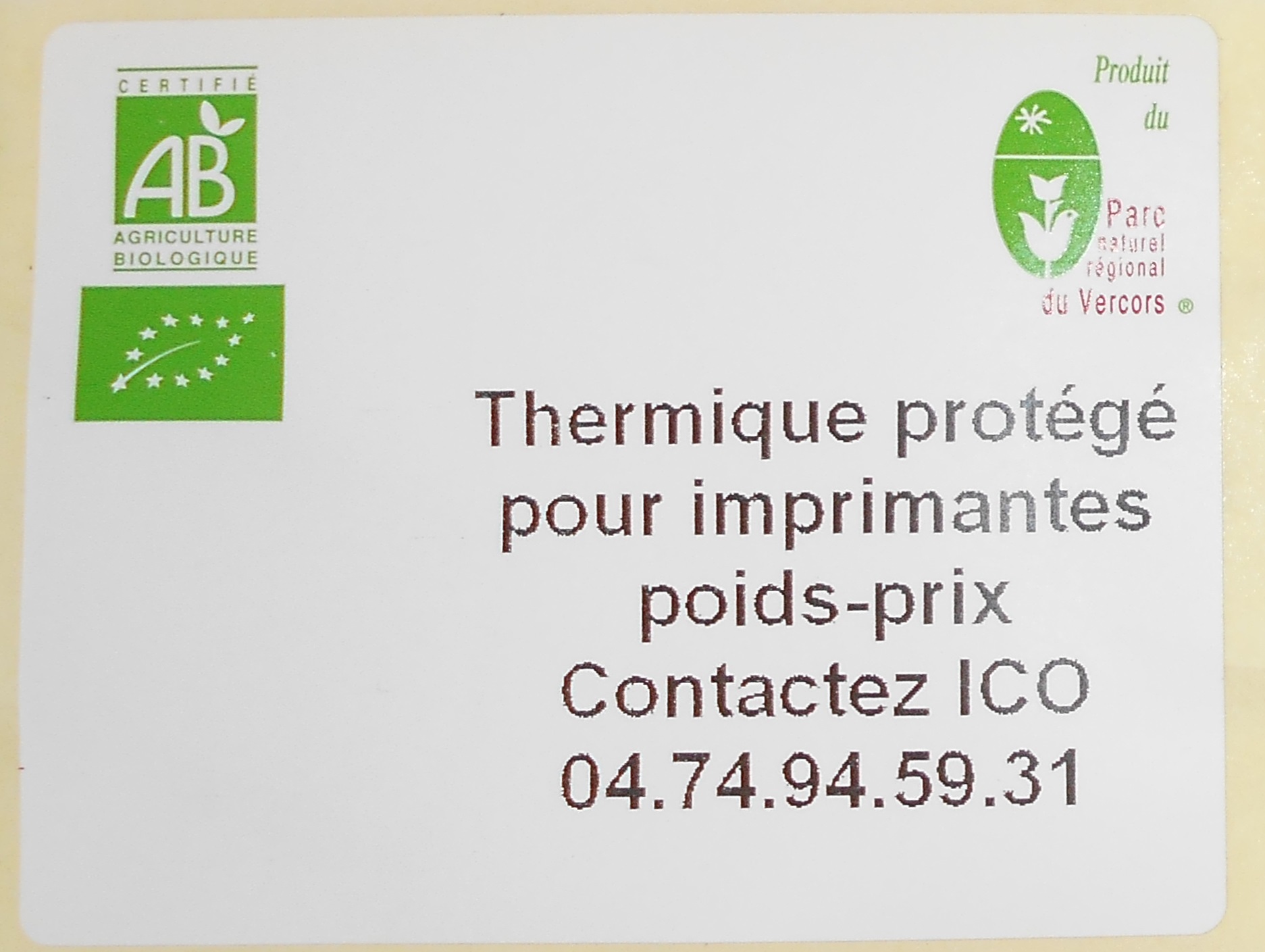 préimprimé thermique